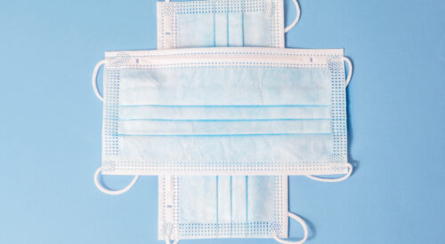 Medical face masks