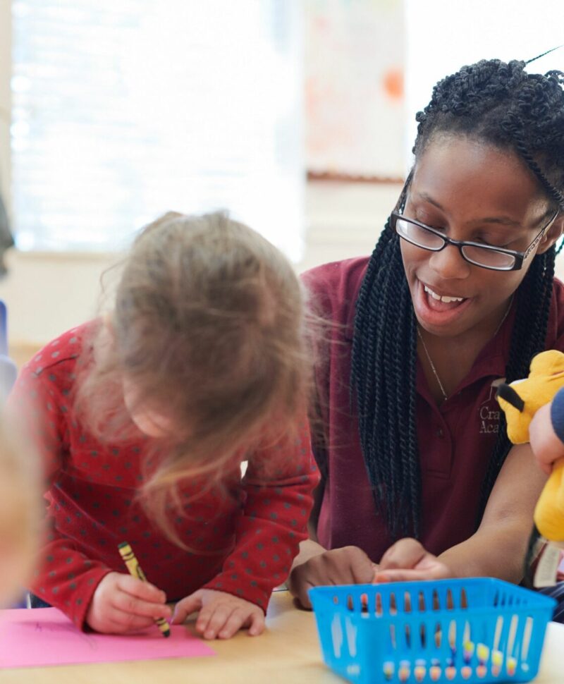 Scene within early years infant school setting within the Endevor Schools network