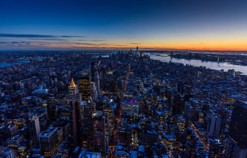 New York CIty at night