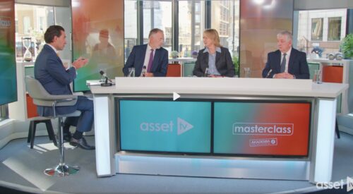ICG Enterprise Trust's Chair Jane Tufnell (centre) appearing on Asset TV
